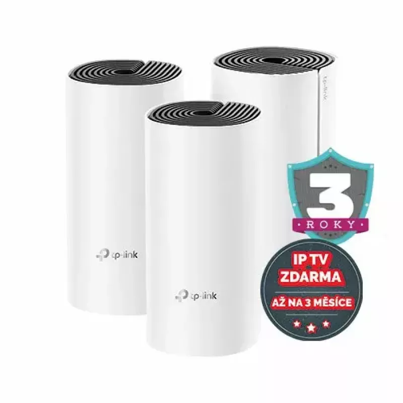 TP-Link AC1200 + AV1000 Whole Home Hybrid Mesh Wi-Fi System, 3-Pack