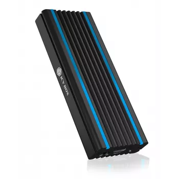ICY BOX IB-1824ML-C31 SSD enclosure Black M.2