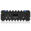 ICY BOX IB-1824ML-C31 SSD enclosure Black M.2