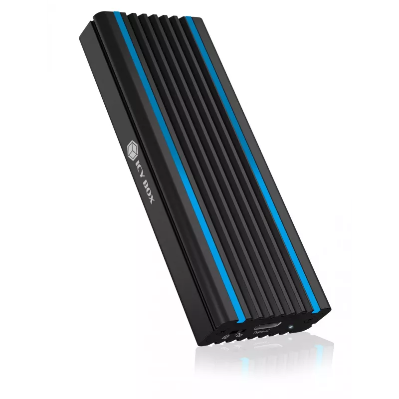 ICY BOX IB-1824ML-C31 SSD enclosure Black M.2