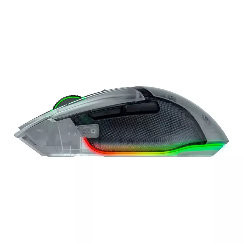 Gaming mouse Razer Basilisk V3 Pro 35K Phantom White Edition — gaming surface optimized for optical and laser mice