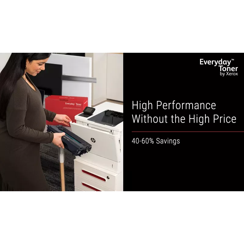 Everyday™ Black Toner by Xerox compatible with HP 508A (CF360A), Standard capacity