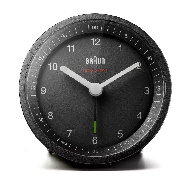 Braun BC07 Quartz alarm clock Black