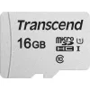 TRANSCEND Micro Sdhc Card 300s 16GB Uhs-i U1 With Adapter