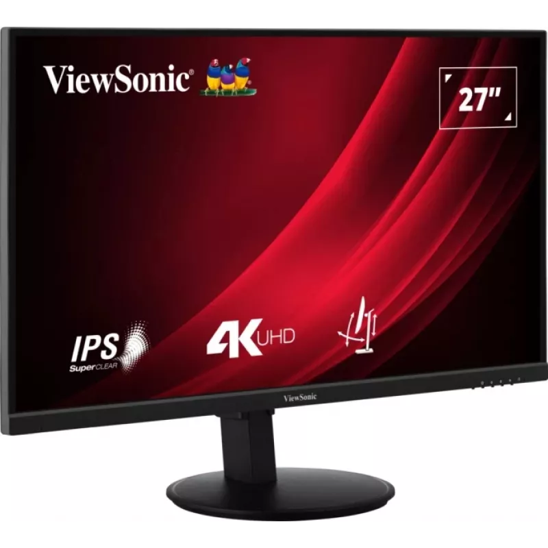 Viewsonic VG Series VG2708-4K computer monitor 68.6 cm (27 inch) 3840 x 2160 pixels 4K Ultra HD LED Black