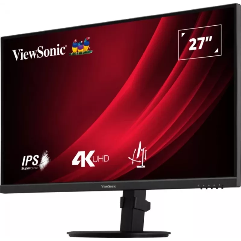 Viewsonic VG Series VG2708-4K computer monitor 68.6 cm (27 inch) 3840 x 2160 pixels 4K Ultra HD LED Black