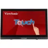 Viewsonic TD1630-3 computer monitor 39.6 cm (15.6 inch) 1366 x 768 pixels HD LCD Touchscreen Multi-user Black