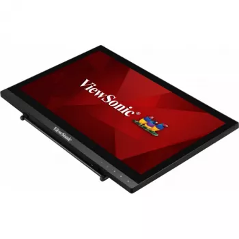 Viewsonic TD1630-3 computer monitor 39.6 cm (15.6 inch) 1366 x 768 pixels HD LCD Touchscreen Multi-user Black