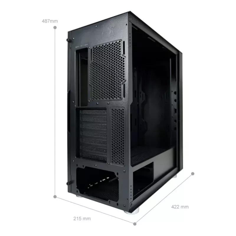 PC case LC-Power LC-8000B-ON Midi Tower Black