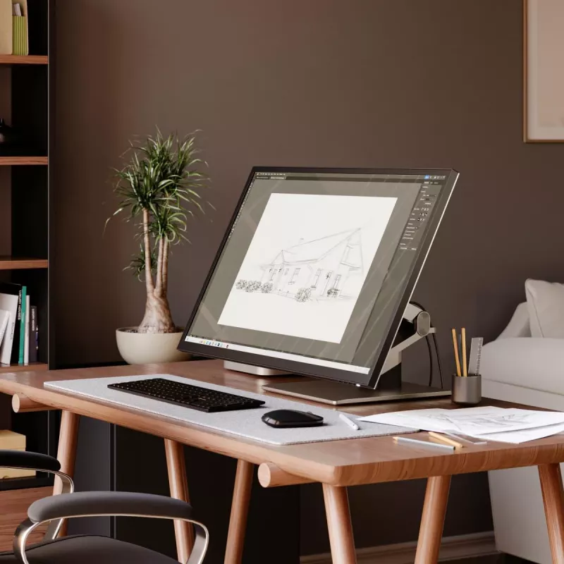 ALOGIC Desktop Monitor - Clarity Max Touch - 32in TouchScreen - 3840x2160 (4K UHD) with USB-C Power Delivery and Webcam