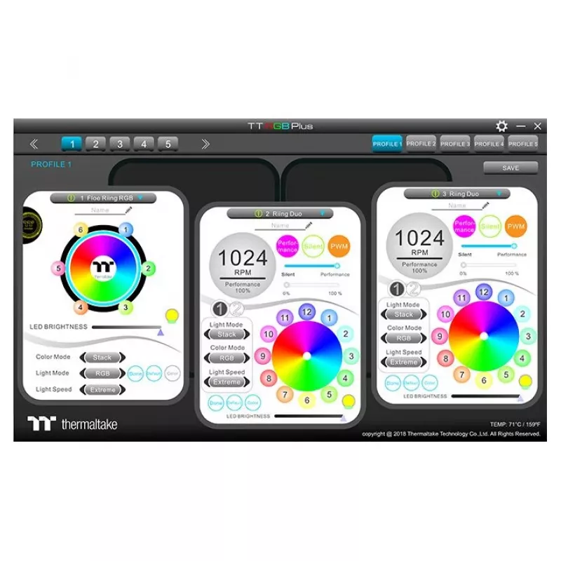 THERMALTAKE Water Cooling Accessory - Floe DX RGB 240 TT Premium Edition