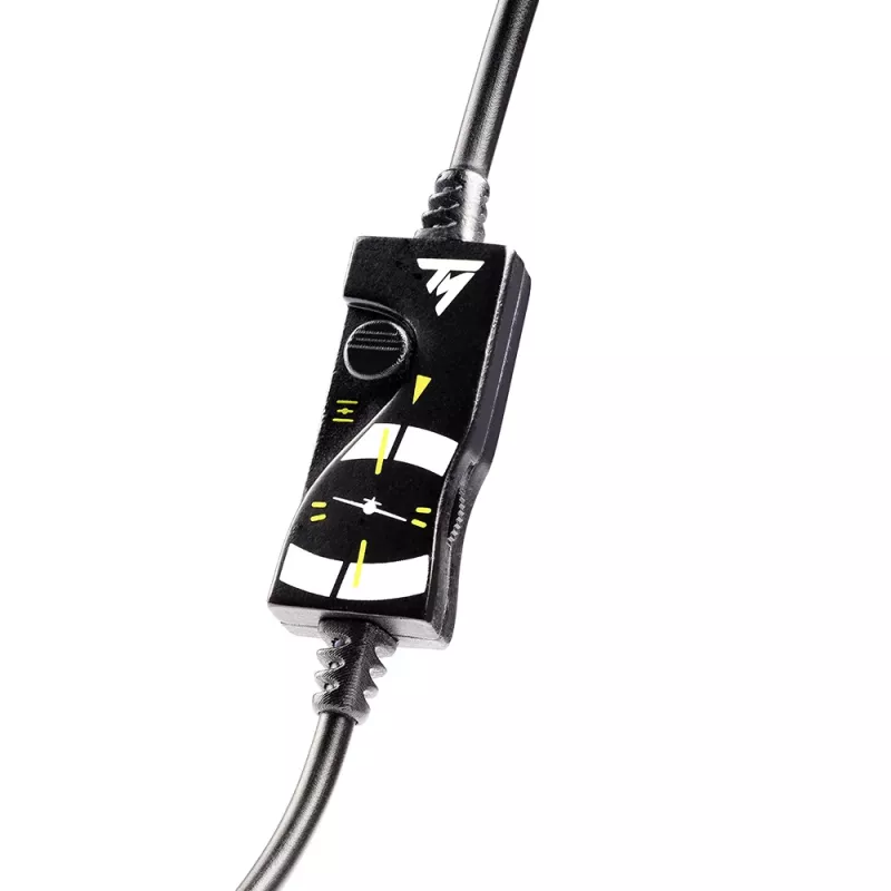 Thrustmaster T.Flight U.S. Air Force Headphones Wired Head-band Aviation/Air traffic control Black, Grey