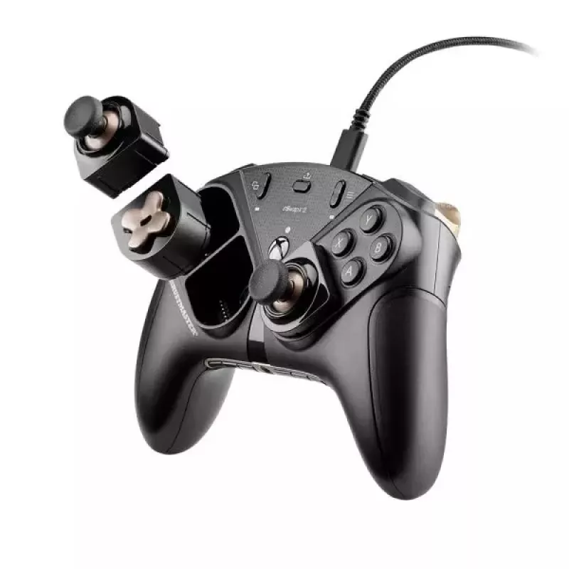 Thrustmaster D-IPPON D-pad module, PC, Xbox One, Xbox Series S, Xbox Series X, D-pad, Black, Gold, 1 pc(s), 133 mm, 50 mm