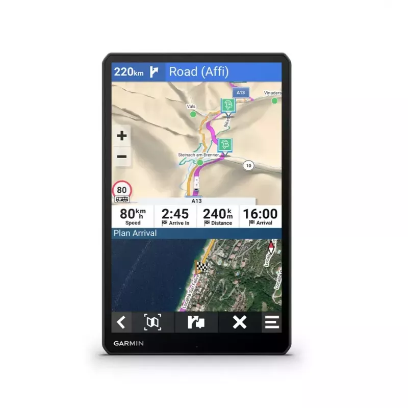 Navigator Garmin Camper 1095 Black