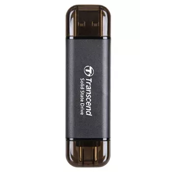TRANSCEND Esd310c - 512GB Portable SSD - USB Type-a / USB Type-c