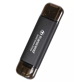 TRANSCEND Esd310c - 512GB Portable SSD - USB Type-a / USB Type-c