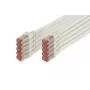 DIGITUS Patch cable - CAT6 - S/FTP - Snagless - Cu - 2m - white - 10pk