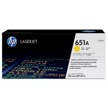 HP 651A Yellow Original LaserJet Toner Cartridge, 16000 pages, Yellow, 1 pc(s)