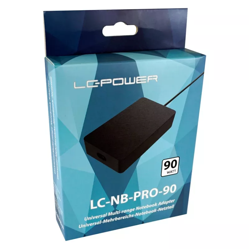 LC-POWER Universl Power Supply For Notebooks, 90w - Lc-nb-pro-90,