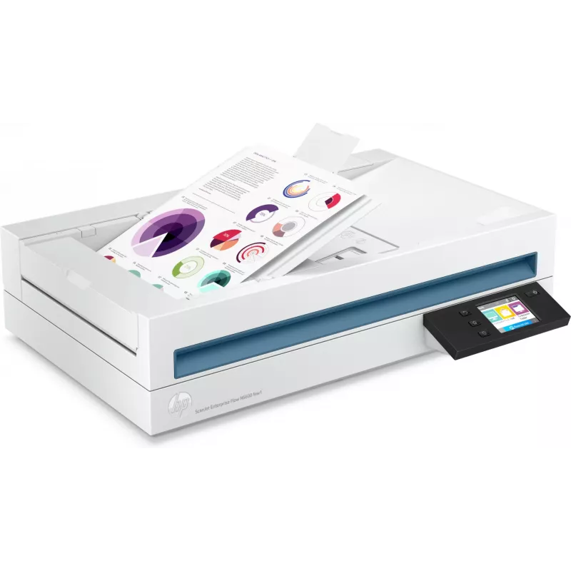 HP Scanjet Enterprise Flow N6600 fnw1 Flatbed & ADF scanner 1200 x 1200 DPI A4 White
