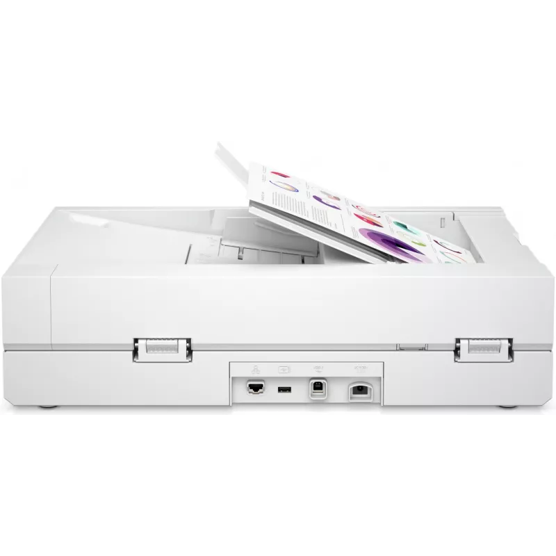 HP Scanjet Enterprise Flow N6600 fnw1 Flatbed & ADF scanner 1200 x 1200 DPI A4 White