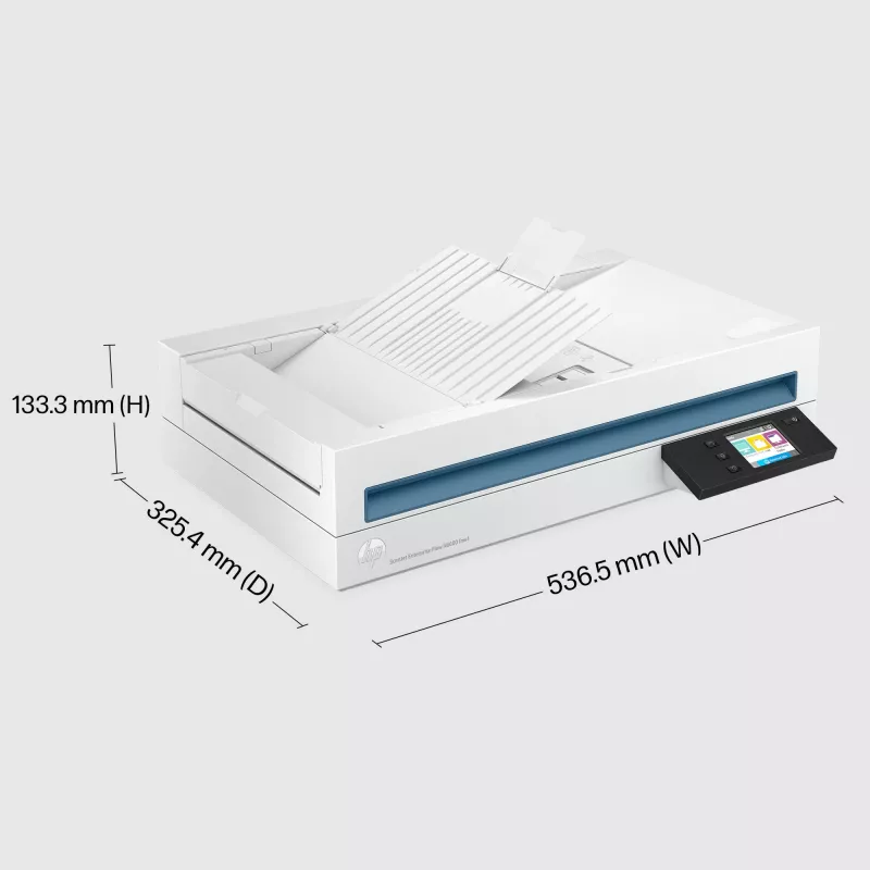 HP Scanjet Enterprise Flow N6600 fnw1 Flatbed & ADF scanner 1200 x 1200 DPI A4 White