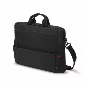 DICOTA Eco Slim Case Plus Base - 13-15.6in Notebook Case - Black / 300d Rpet Polyester