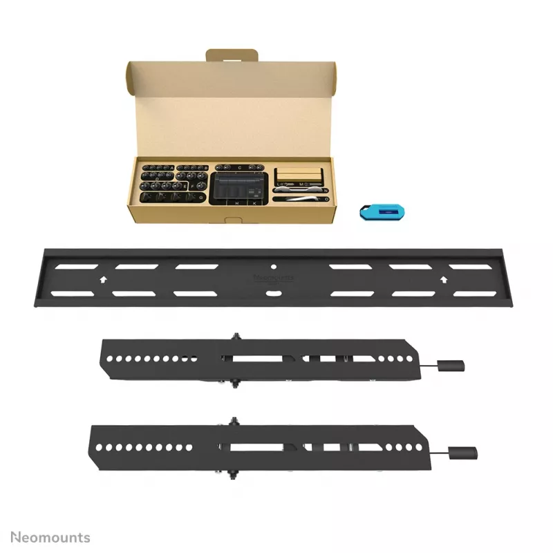 Neomounts WL35S-850BL16 TV mount wall 42-86 inch - tiltable - lockable - fast installation