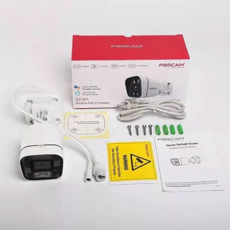 IP security camera Foscam V5EP Bullet 3072 x 1728 pixels