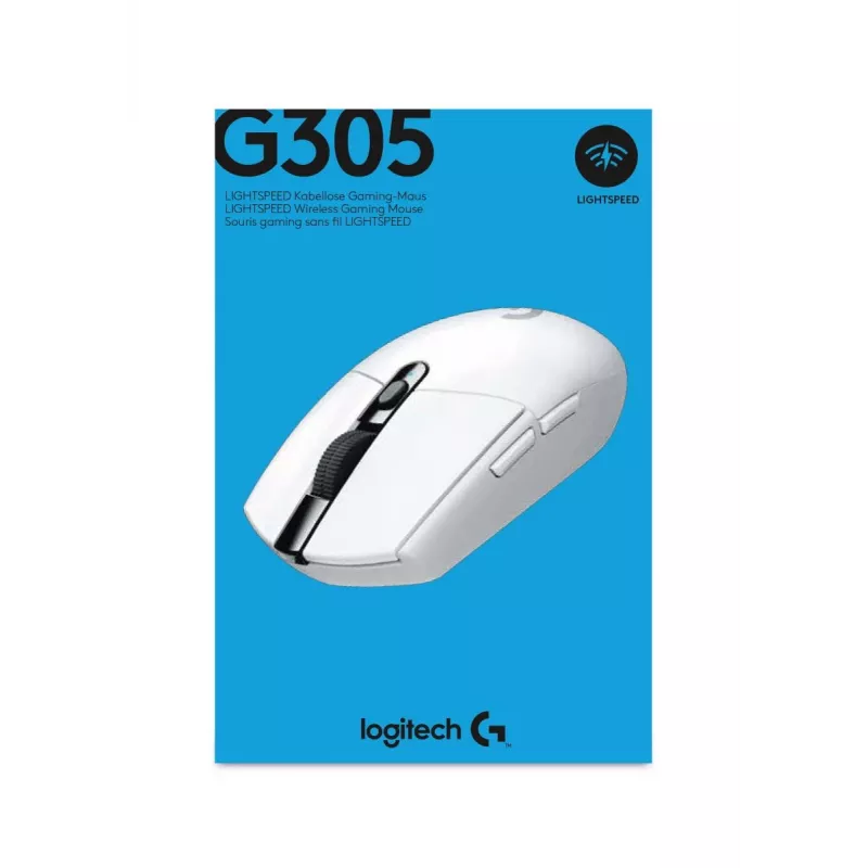 LOGITECH G305 Lightspeed Wireless Gaming Mouse White