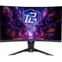 ASROCK Gaming Monitor - Pg27qrt2a - 27in - 2560 X 1440 Qhd - Curved 180hz - Black