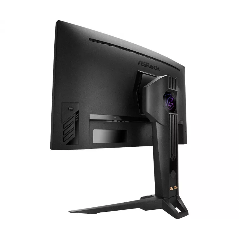 ASROCK Gaming Monitor - Pg27qrt2a - 27in - 2560 X 1440 Qhd - Curved 180hz - Black