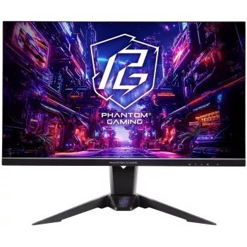 ASROCK Gaming Monitor - Pg27qft2a - 27in - 2560 X 1440 Qhd - Flat 180hz - Black