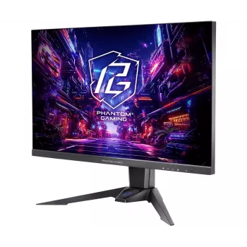 ASROCK Gaming Monitor - Pg27qft2a - 27in - 2560 X 1440 Qhd - Flat 180hz - Black