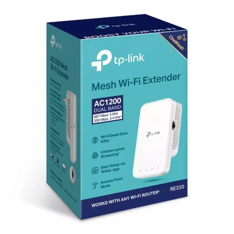 TP-Link RE335 Network repeater 867 Mbit/s White