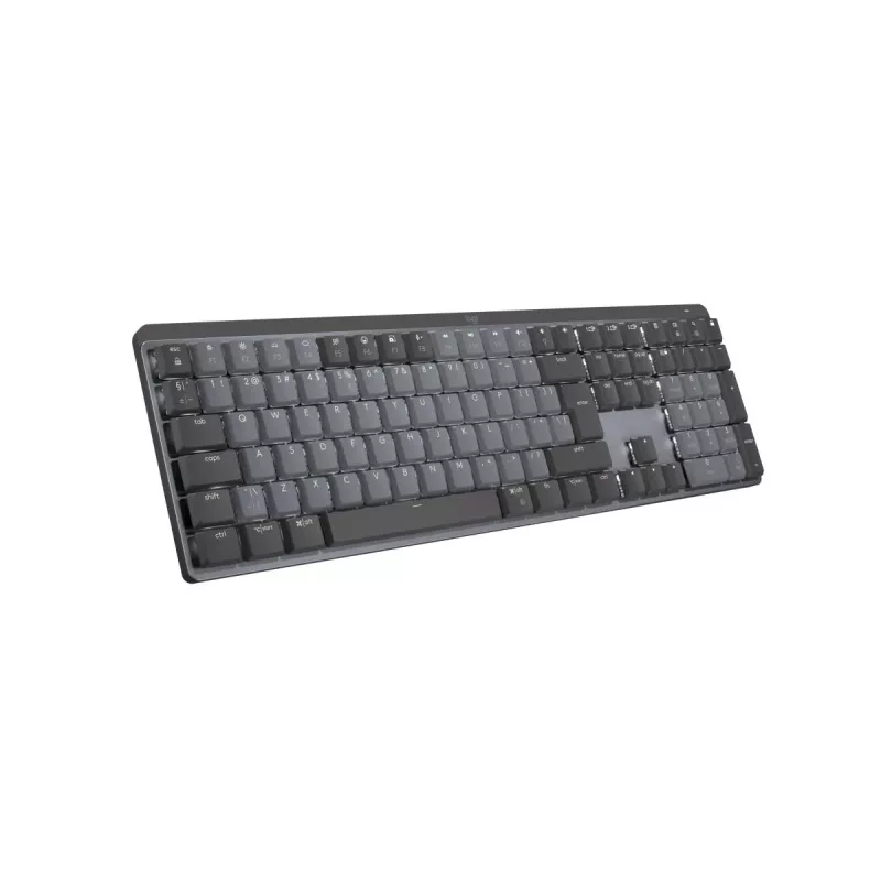 LOGITECH MX Mechanical Wireless Illuminated Performance Keyboard - Graphite US International Qwerty Tactile Quiet