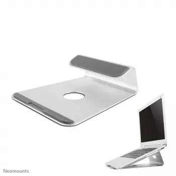 Neomounts NSLS025 Laptop stand 10-17 inch - universal, Laptop stand, Silver, Aluminium, 25.4 cm (10 inch), 43.2 cm (17 inch), 5 kg