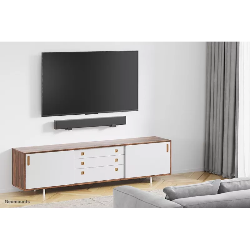 Neomounts AWL29-550BL1 Videobar/soundbar holder wall - max 15 kg - universal