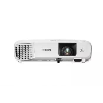 Desktop projector Epson EB-W49 — 3LCD, WXGA 1280×800, 3800 ANSI lm, 16:10, 1.2x manual zoom, 2.7 kg, white