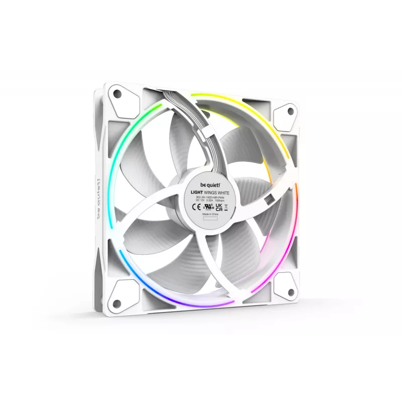 be quiet! Light Wings White | 140mm PWM Triple Pack Computer case Fan 14 cm 3 pc(s)