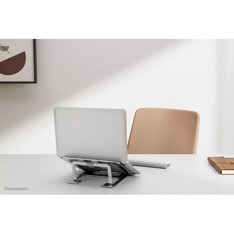Neomounts NSLS085SILVER Laptop stand 10-17 inch - foldable - compact - universal