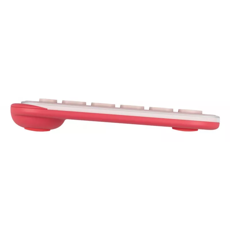LOGITECH Wireless Keyboard - Pop Icon Keys - Rose & Off White Qwerty Uk