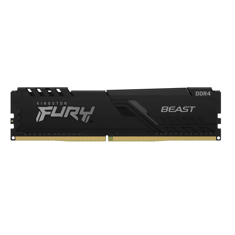 Kingston Technology FURY Beast 128GB 3600MT/s DDR4 CL18 DIMM (Kit of 4) Black