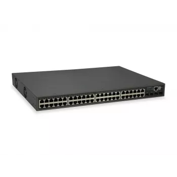 LevelOne 52-Port L3 Lite Managed Gigabit PoE Switch, 4 x 10GbE SFP+, 48 PoE Outputs, 400W PoE Power Budget