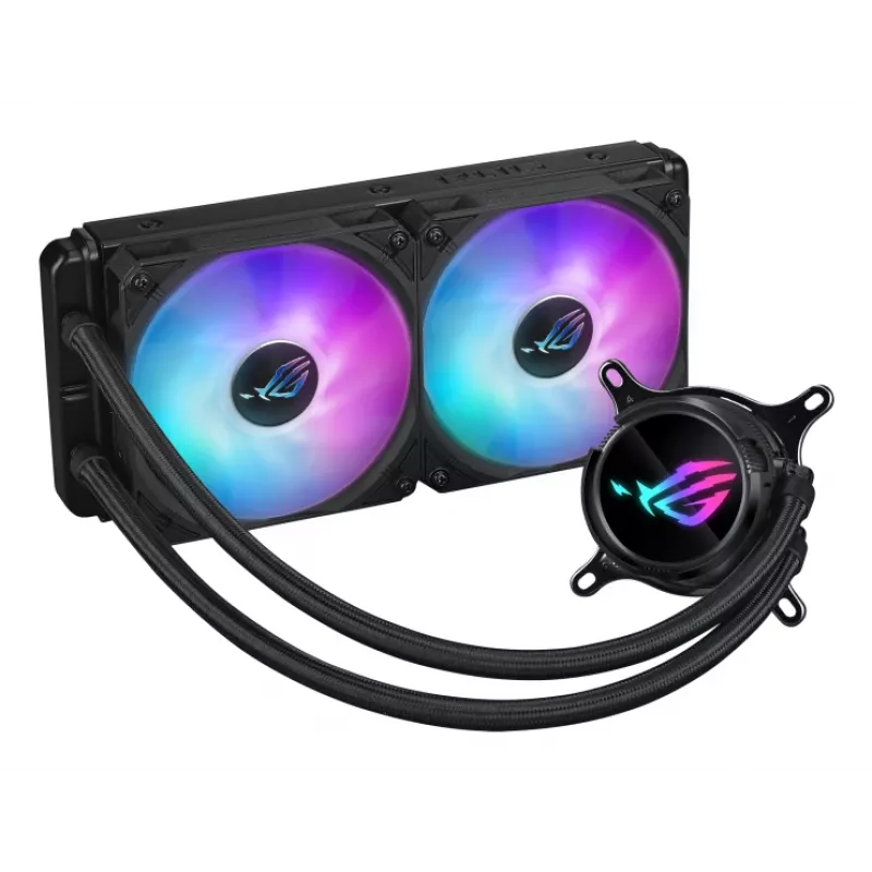 ASUS ROG Strix LC III 240 ARGB Processor Liquid cooling kit 12 cm Black