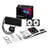 ASUS ROG Strix LC III 240 ARGB Processor Liquid cooling kit 12 cm Black