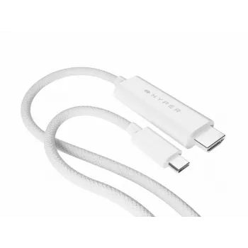 TARGUS Hyper 4k USB-c To HDMI Cable - White