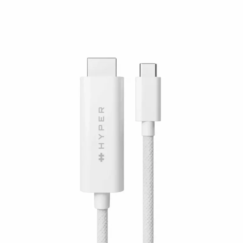 TARGUS Hyper 4k USB-c To HDMI Cable - White