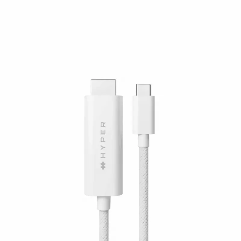 TARGUS Hyper 4k USB-c To HDMI Cable - White