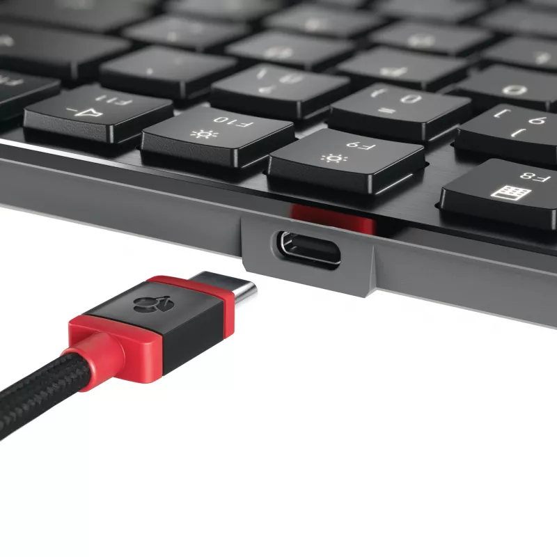 CHERRY KW X ULP 2.0 MINI keyboard Home/Office USB + RF Wireless + Bluetooth QWERTZ German Black